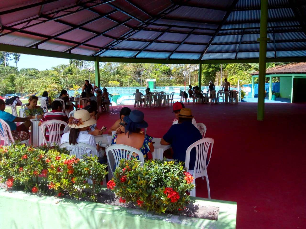 Sede campestre do SitraAM/RR — área de lazer dos filiados