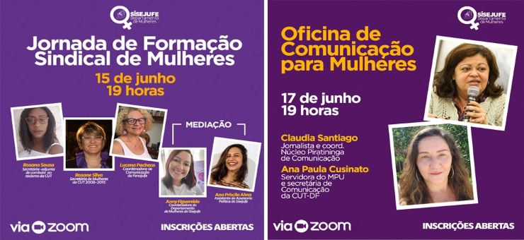 SitraAM/RR transmite, nesta terça, Jornada de Formação Sindical e Oficina de Comunicação para mulheres