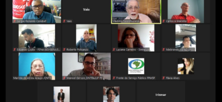Frente do Serviço Público orienta atenção à agenda legislativa e mobilização continuada até o recesso