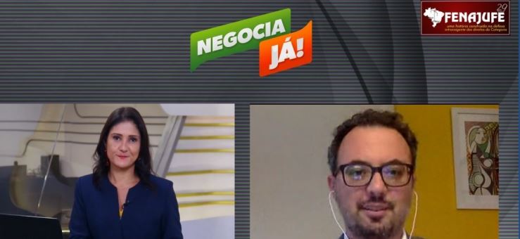 No SBT News, Fenajufe alerta sobre as perdas inflacionárias e defende recomposição imediata para os servidores