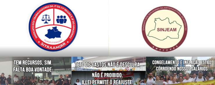 SitraAM/RR e Sinjeam lançam campanha informativa conjunta por reajuste emergencial