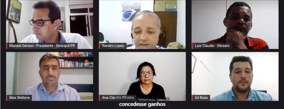 Em live, presidente do SitraAM/RR diz que 5% proposto pelo governo não cobre nem a inflação de 2022