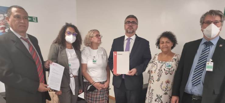 Em reunião com CNJ Fenajufe reforça pedido de audiência com Fux e cobra retomada de discussões do Fórum de Carreira