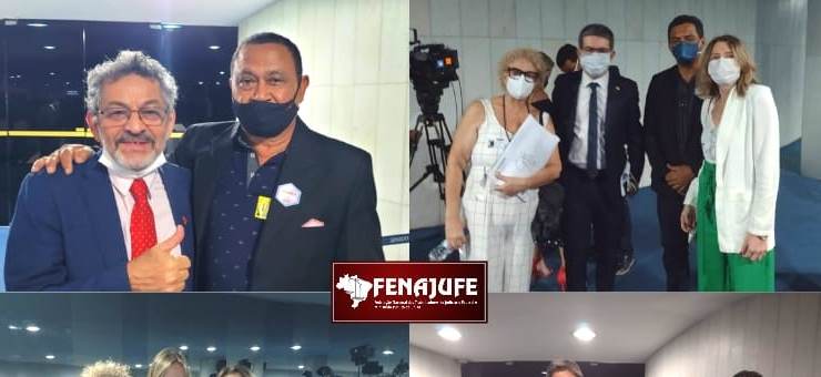 Quinquênios, recomposição salarial e NS: Fenajufe encerra importante semana de atuação em Brasília