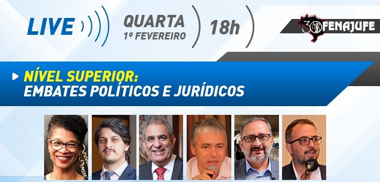 Fenajufe vai discutir nível superior (NS) no encerramento das lives jurídicas nesta quarta-feira (1)