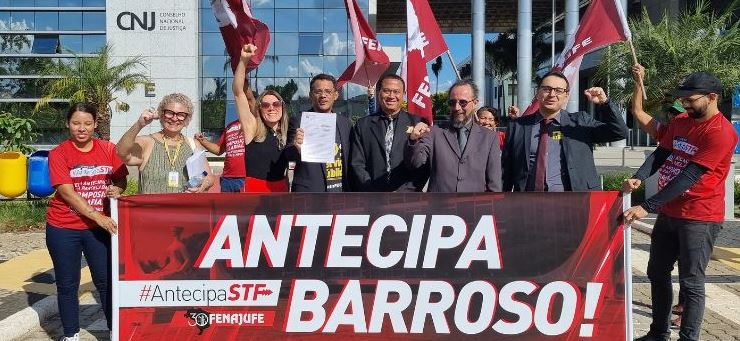 Fenajufe entrega minuta de PL que valoriza carreira dos servidores do PJU; SitraAM/RR participou do processo