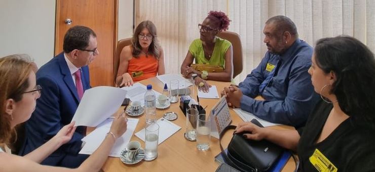 PEC 133: Fenajufe se reúne com deputado Reimont e defende aposentadoria especial para servidores PCDs