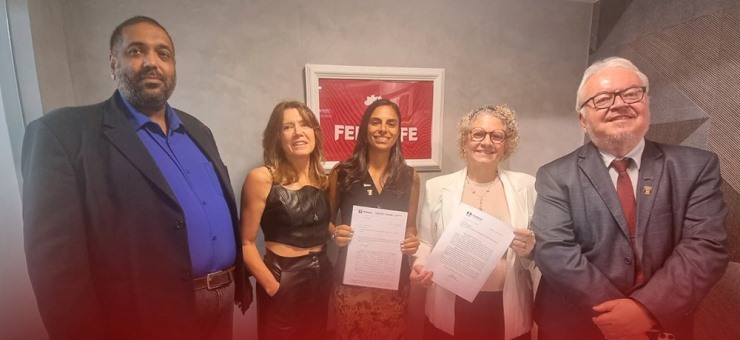 Em reunião com Fenassojaf, Federação apresenta o anteprojeto de carreira aprovado na Plenária de Belém