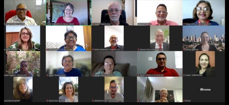 Em reunião da Frente Parlamentar Fenajufe pede apoio para ações no dia 20, definido como “Dia Nacional de Luta” na Plenária de Natal