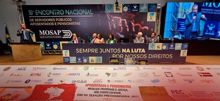 Fenajufe participa do 18º Encontro Nacional dos Servidores Públicos Aposentados e Pensionistas