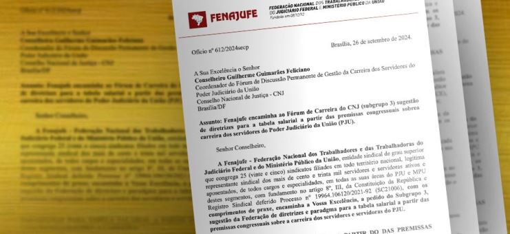 Paradigmas para tabela salarial: após Fenajufe encaminhar sugestões, Subgrupo 3 do Fórum de Carreira do CNJ definirá temas
