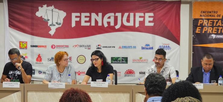 Fenajufe fortalece luta antirracista em encontro nacional de pretas e pretos, ocorrido no fim de semana