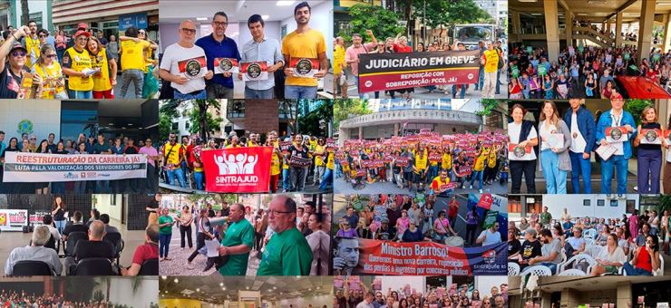 20M:dia nacional de mobilização leva centenas de servidores às ruas em todo o país