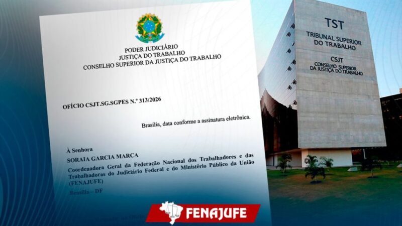 Após pedido da Fenajufe, CSJT encaminhará diretrizes de saúde aprovadas pela categoria para análise de comitê nacional