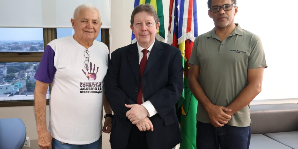 Em audiência com corregedor-geral, SitraAM/RR destaca demandas dos servidores do TRT11