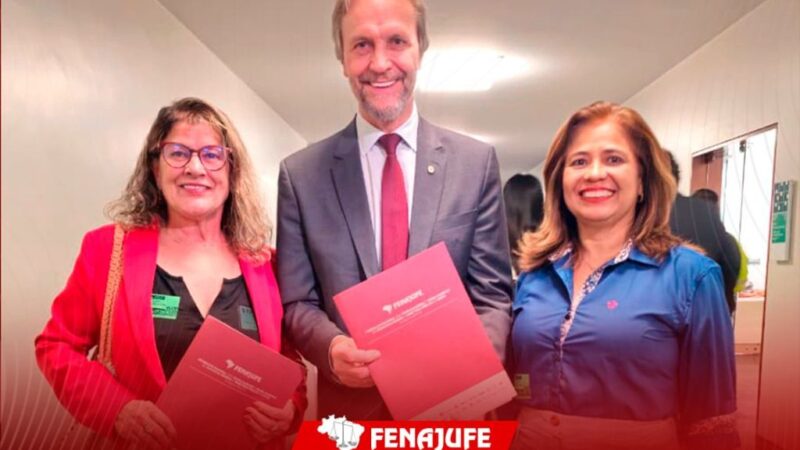 Na semana de esforço concentrado, Fenajufe continua trabalho no Congresso Nacional
