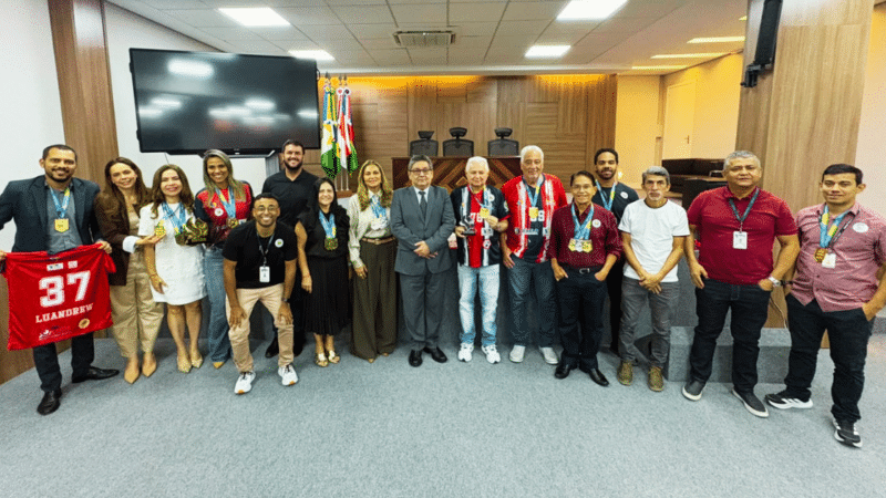 TRT11 e SitraAM/RR homenageiam atletas pelas 28 medalhas conquistadas na ONJF