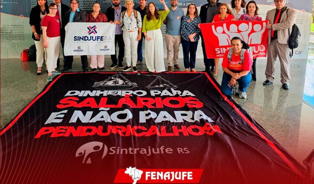 Presidente do CJF confirma pagamento dos servidores em reunião com a Fenajufe e sindicatos